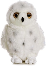Flopsies Plüschtier weiße Schnee - Eule, Kuscheltier ca. 25 cm -