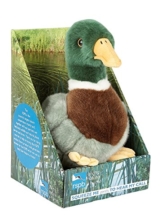 RSPB Singen Quacking Mallard Plüsch Kinder Ente Kuscheliges Spielzeug -