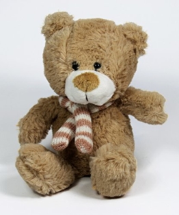 Teddy Bär Kuscheltier Plüschtier Stofftier Kuschelbär kleiner Bär | Größe : 21cm und sehr weich -