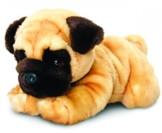 Keel Toys Plüschtier Hund Mops, Kuscheltier liegend ca. 30 cm - 1