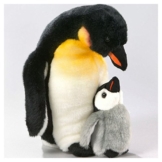 Pinguin mit Baby aus Plüsch, ca. 32cm von Carl Dick - 1