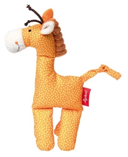 sigikid, Mädchen und Jungen, Kuschelfigur, Giraffe, Orange, 41668 - 1