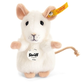 Steiff 56215 - Pilla Maus, weiß, 10 cm - 1