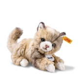 Steiff 99663 Lucy Katze, Gefleckt, Plüschtier, Braun, 18 cm - 1
