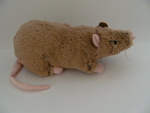 Mousehouse Plüschmaus Kuscheltier - 31 Cm, Mit Halstuch & Schnurrhaaren, Waschbar