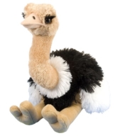 Wild Republic 12251 - Cuddlekins Strauß, Plüschtier, 30 cm - 1