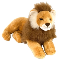 Wild Republic 12767 Cuddlekins Laying Löwe Plüschtier, 40 cm - 1