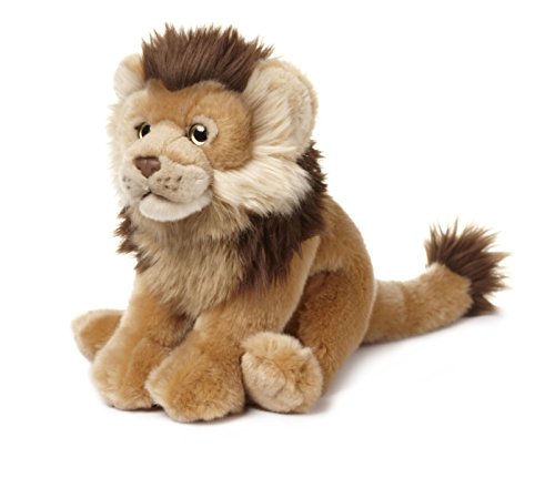 Wagner Plüschtier Löwe Baby – Liegend, Braun, Ca. 62 Cm Lang, Weich & Kuschelig