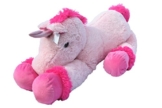 XXL Einhorn Plüschtier ca. 110 cm große Kuscheltier rosa pink Stofftier - 1