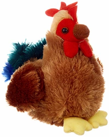 Plüschtier Hahn – 16 Cm, Weich & Kuschelig – Waschbar Bis 30°C – Perfektes Kuscheltier Für Kinder