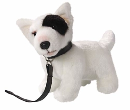 Carl Dick Bullterrier stehend mit Leine aus Plüsch ca. 26cm lang, 20cm hoch 3278 - 1
