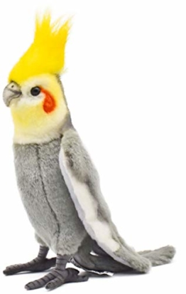 Cockatiel Plush Soft Toy by Hansa. 23cm. 6470 by Hansa - 1