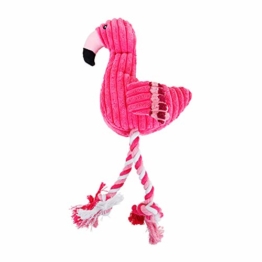 Flamingo Kuscheltier Furry Weicher Plüsch-Spielzeug Hundespielzeug Red Stuffed Schreien Weichen Flamingos Für Kleinen Großen Hunde Ton Puppy Toy Plüsch Squeak Flamingos Tiere Spielzeug Red 1 Pc - 1
