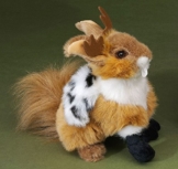 FÖRSTER Stofftier 6664 Wolpertinger klein 22cm - 1