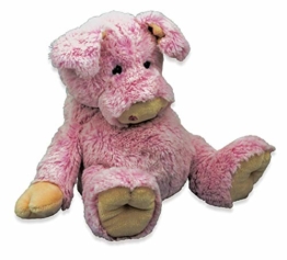 Inware 6427 - Kuscheltier Schwein Porgy, rosa, 25 cm, mit Bauch und Ringelschwänzchen, Schmusetier, Plüschtier - 1