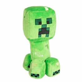 JINX 889343083877 7832 Minecraft Plüschtier Creeper, Grün, 17,78 cm (7 Zoll) - 1