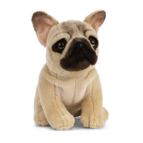 Aurora Mini Flopsies Französische Bulldogge Plüschtier – 20 Cm, Weiß, Kuschelig