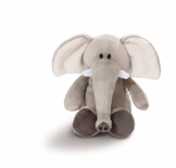 NICI 43626 Kuscheltier Elefant, 20 cm, grau - 1