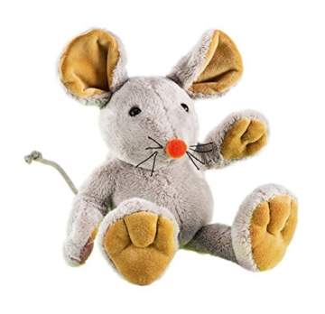Inware 9145 - stuffed animal Rat Flinx, white, 22 cm