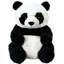 TE-Trend Plüschtier Panda Kuscheltier Pandabär Plüschpanda groß Kuschelbär 45 cm - 1