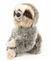 Teddys Rothenburg Kuscheltier Faultierbaby sitzend grau 18 cm Plüschfaultier - 1