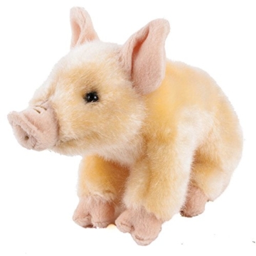 Wilberry Mini Schwein Plüschtier – Ca. 15 Cm, Weicher Plüsch, Kuscheliges Spielzeug Für Kinder