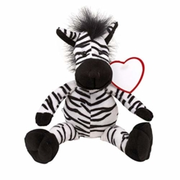 Tops Plüschtier Kuschelig weich Stofftier Verschiedene Kuscheltier Plüsch (Zebra Lorenzo ca. 30 cm) - 1