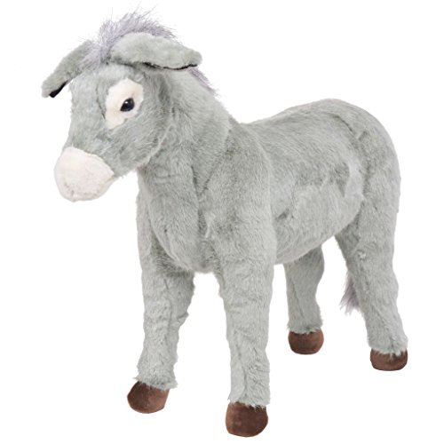 Kuscheltier Esel Aus Plüsch – Ca. 13 Cm Klein, Süß Als Geschenk Oder Deko