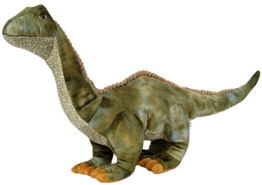 Wagner 4502 - Plüschtier Dinosaurier XXL Brontosaurus - 81 cm gross - Dino Brontosaurier Kuscheltier - 1