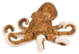 Wild Republic 10939 Plüsch Oktopus Krake, Cuddlekins Kuscheltier, Plüschtier 30 cm - 1