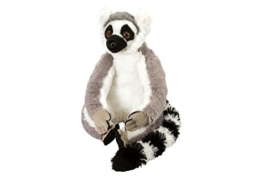 Wild Republic 10948 Plüsch Ringelschwanz Lemur Katta, Cuddlekins Kuscheltier, Plüschtier, 30 cm - 1