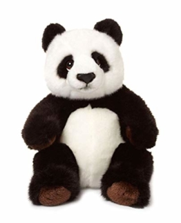 WWF WWF00542 Plüsch Panda, realistisch gestaltetes Plüschtier, ca. 22 cm groß und wunderbar weich - 1