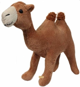 Zaloop Kamel oder Dromedar Kuscheltier Plüschtier Stofftier Stoffkamel C12 (Kamel) - 1