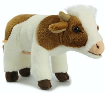 Kuscheltier Kuschelige Kuh Schwarz-weiß – Weiches Plüschtier 21 Cm Für Kinder & Sammler