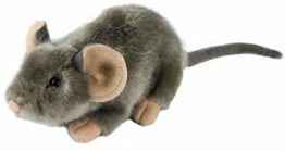 Zaloop Maus grau ca. 17 cm Plüschtier Kuscheltier Stofftier Plüschmaus 45 - 1