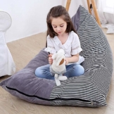 Kuscheltier Aufbewahrungssitz Stofftier Aufbewahrungssitz Sitzsackbezug Stuhl Sitzsack Sitzbezug für Kinder Extra groß 200L, nur Bezug - 1