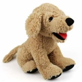 LotFancy Hund Kuscheltier Plüschtier 30cm Golden Retriever, Groß Weich Plüsch-Hund, Kuschelig Geschenk für Kinder Mädchen Freundin - 1