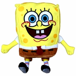 Play by Play Spongebob 27cm Schwammkopf Plüschfigur Kuscheltier Plüschtier Plüsch Supersoft - 1
