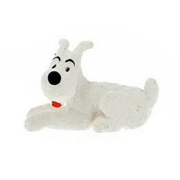 Tim und Struppi - Struppi liegend PVC Figur, 3 cm (small) - 1