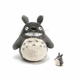 Unbekannt Ghibli - großer Plüsch Totoro grau (25cm) - 1