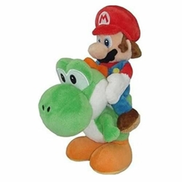 Little Buddy Super Mario Plüsch – Mario und Yoshi Plüsch, 20,3 cm - 1