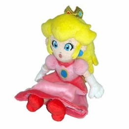 Little Buddy Toys Offizielles Super Mario Plüsch 20,3 cm Prinzessin Peach - 1