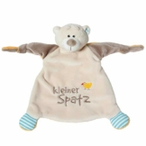 NICI Schmusetuch Bär ‚Kleiner Spatz´ 25x25 cm – Schnuffeltuch ab 0+ Monaten – Kuscheltuch für Babys & Kleinkinder – Baby Kuscheltier / Schnuffeltuch – Schmusetuch für Mädchen & Jungen – 40041 - 1