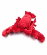 Onwomania Plüschtier Kuscheltier Stoff Tier Hummer rot Zehnfußkrebs 20 cm - 1