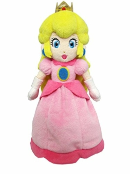 Sanei Super Mario All Star Collection - AC05 - 10" Princess Peach Small Plush - 1