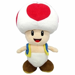 Super Mario Bros – Nintendo 24 cm Toad Plüschfigur - 1