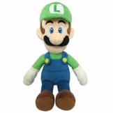 SUPER MARIO gmsm6p01luiginew Bros – Offiziell lizenziert Nintendo 24 cm Luigi Plüsch - 1