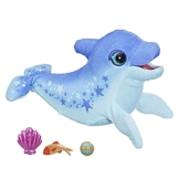 Hasbro furReal Dimples, Mein lustiger Delfin, 80+ Geräusche und Reaktionen, interaktives Spielzeug, elektronisches Tierchen für Kinder ab 4 Jahren - 1