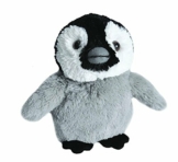 Wild Republic 15252 Hug'ems Plüschtier, Kuscheltier, Baby Pinguin 18cm - 1
